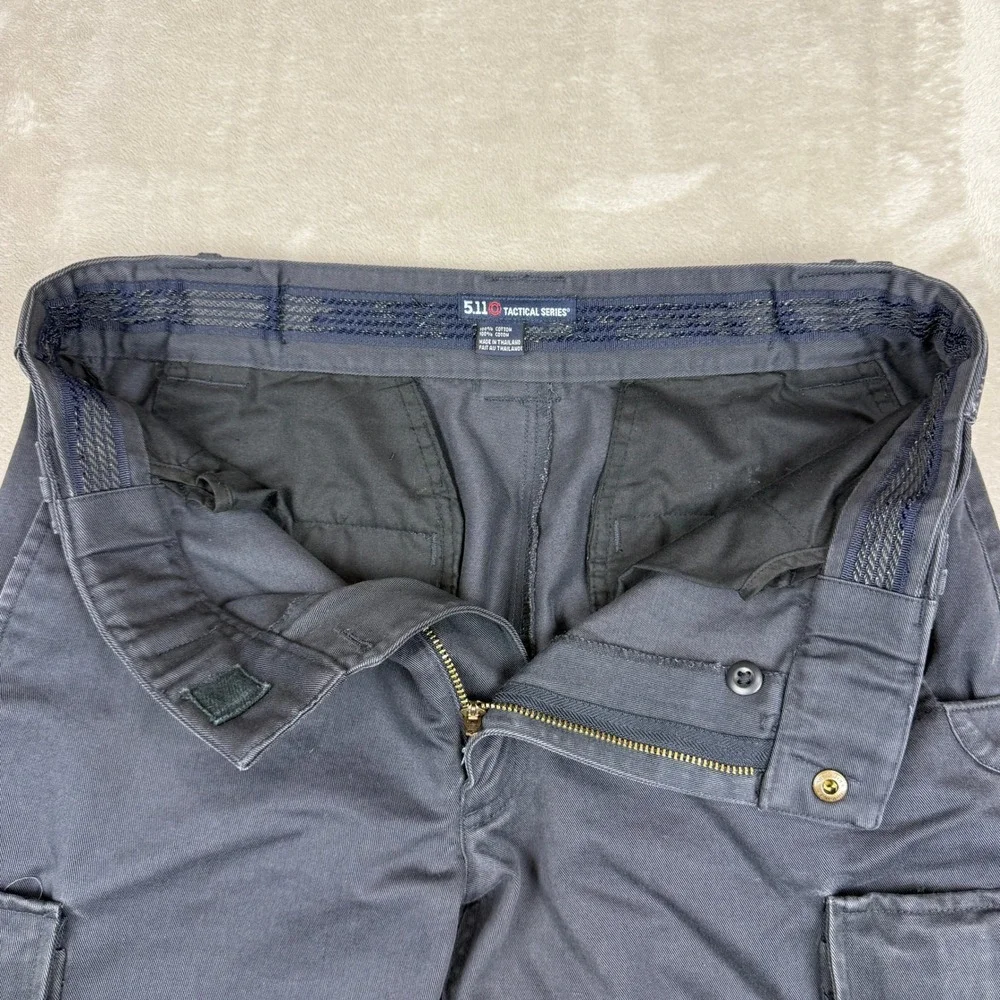 5.11 Tactical‎ Series Cargo Pants Workwear Casual Mens Dark Charcoal 33x31